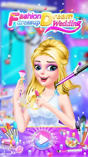 Wedding Dress Up Bridal Makeup Screenshot 0