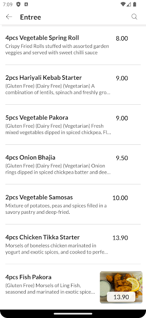 Chalisa Indian Restaurant Screenshot 3