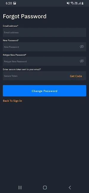 Kirkoins Exchange Screenshot 2