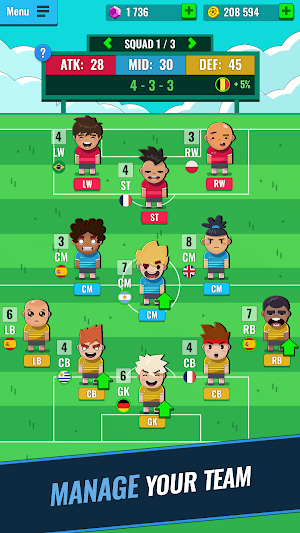 Merge Football Manager: Soccer Screenshot 0