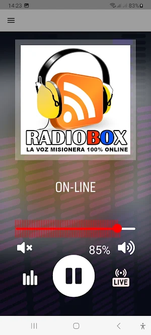 Radio Box La Voz Misionera Screenshot 1