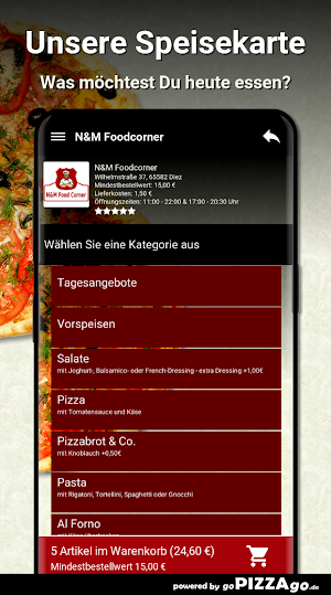 N-M Foodcorner Diez Screenshot 3