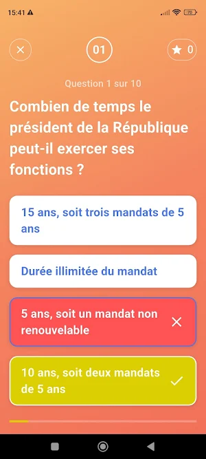 Quiz Concours Culture générale Screenshot 1