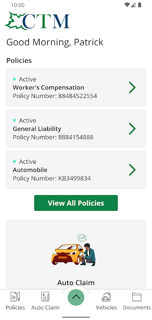 Caradoc Townsend Mutual Ins Screenshot 1