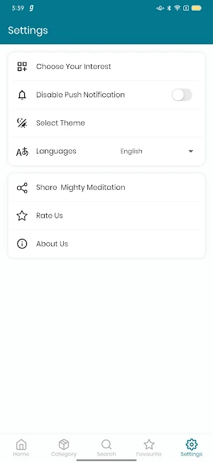 Meditation App Screenshot 3