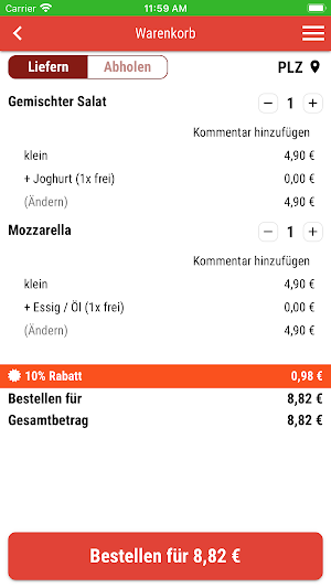 Pizza New York Düsseldorf Screenshot 1