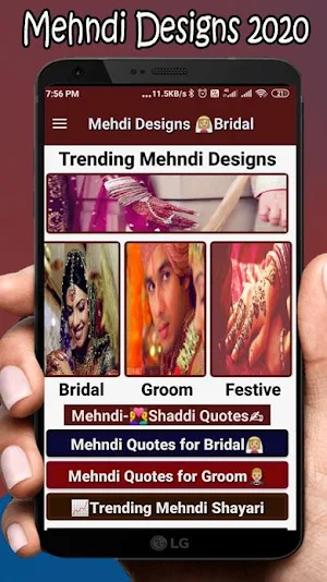 Mehndi Design Book - Finger Mehndi Design Screenshot 0