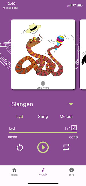 En musikalsk rejse Screenshot 1