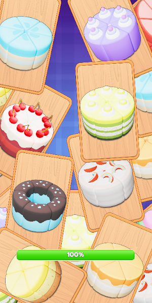 Kawaii Puzzle: Cake Sort Screenshot 0
