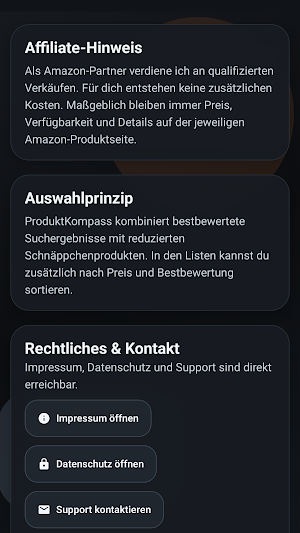 ProduktKompass Screenshot 3