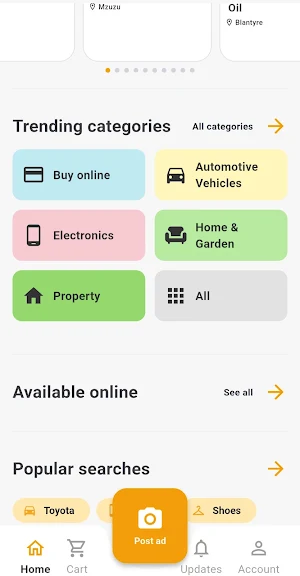 WeAfrica Marketplace Screenshot 1