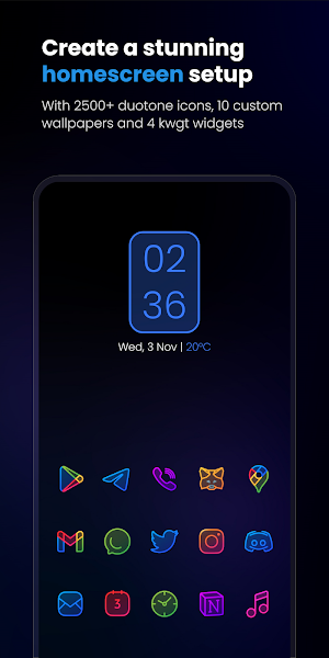 Caelus Duotone Icon Pack Screenshot 0