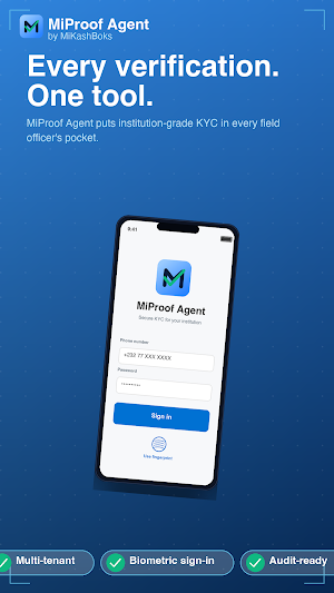 MiProof Agent Screenshot 0
