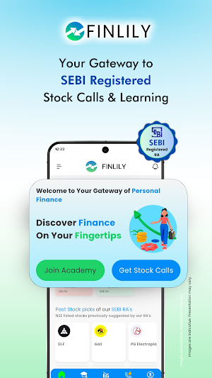 Finlily - SEBI RA Stock Calls Screenshot 0