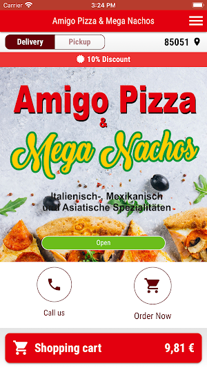 Amigo Pizza & Mega Nachos Screenshot 0