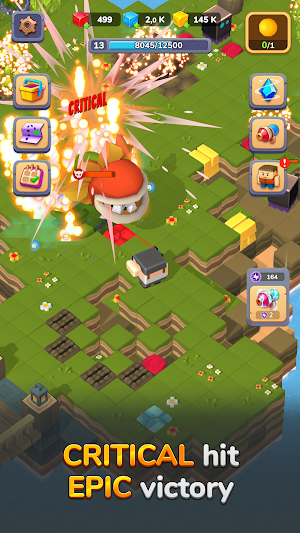 Cube Survivor io: Shoot cubes Screenshot 1