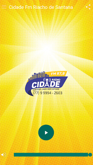 Cidade FM - Riacho de Santana Screenshot 1