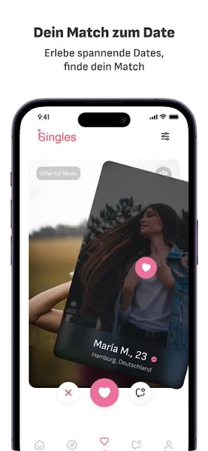 iSingles - Flirt. Date. Love. Screenshot 1