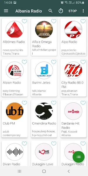 Albania Radio Screenshot 1