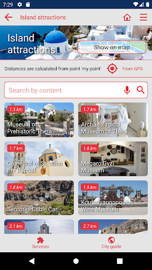 Santorini City Guide Screenshot 3