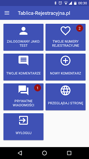 Tablica-Rejestracyjna.pl Screenshot 0