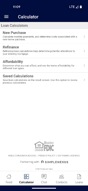 Paducah Bank WOW Mortgage Screenshot 1