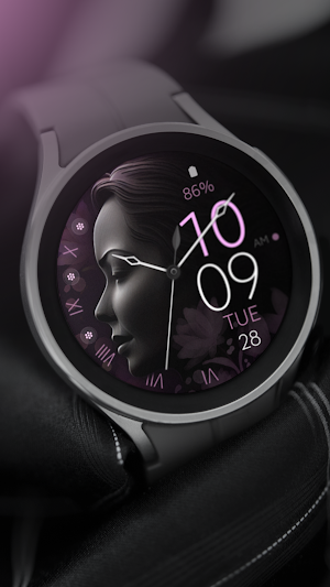 Women's Day elegant watch face Screenshot 3