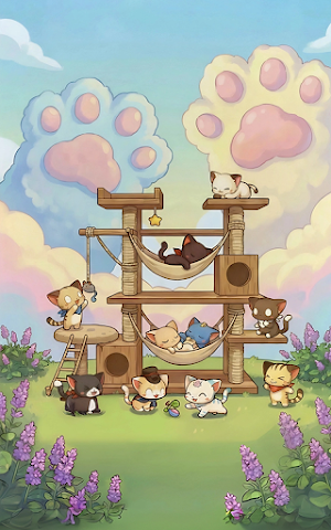 Cute Cat Merge Screenshot 0