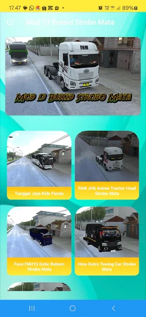 Mod 13 Bussid Strobo Mata Screenshot 2