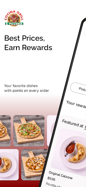 Cocina Grill & Pizzeria Screenshot 0