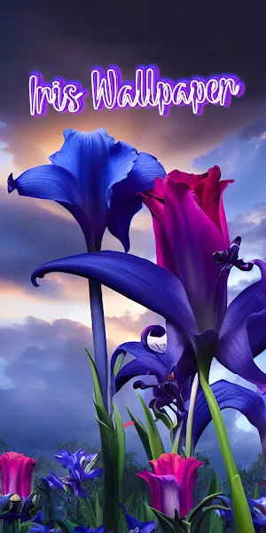 iris wallpaper Screenshot 0