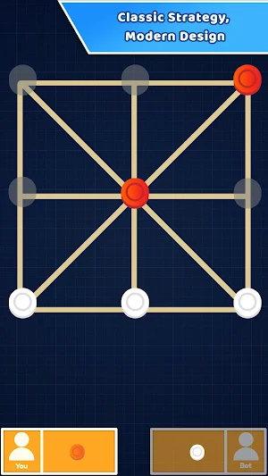 Four Men's Morris Screenshot 1