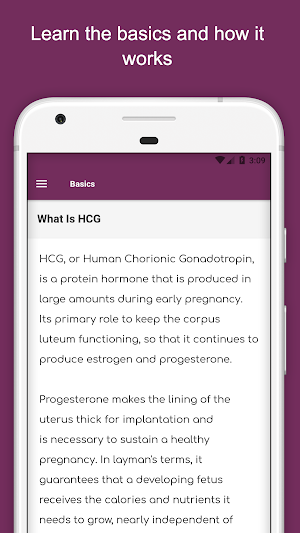HCG Diet Guide Screenshot 1