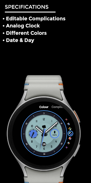 Night ver 48 - watch face Screenshot 3