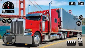 American Truck Driver 3D: Top Driving Game 2021 Screenshot 0