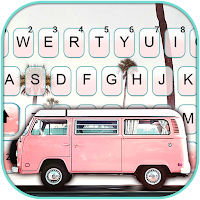 Vintage Holiday Keyboard Background