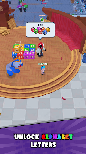 Rainbow Alphabet Survivor 3D Screenshot 2