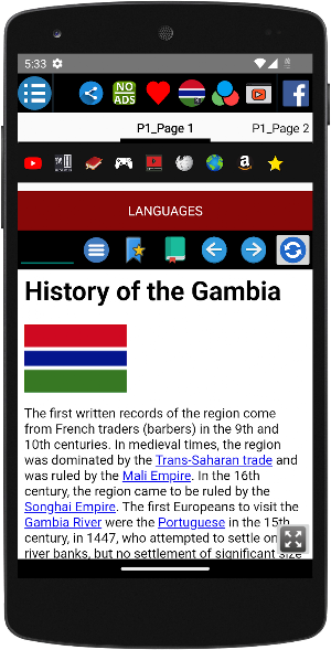 History of the Gambia Screenshot 1
