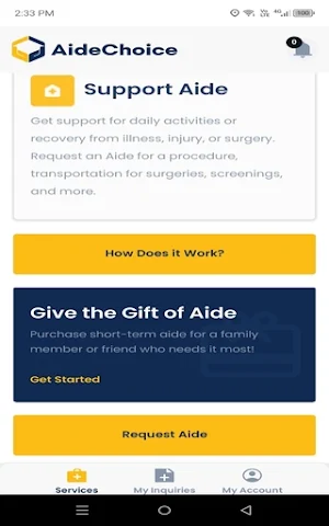 AideChoice Screenshot 1