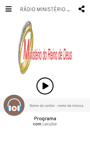 Rádio Ministério do Reino de Deus Screenshot 1
