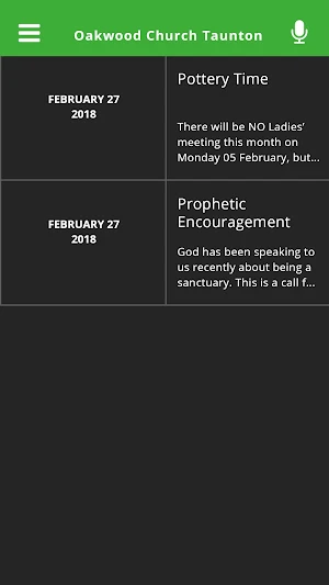 Oakwood Church Taunton Screenshot 2