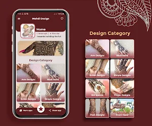 Mehndi Design offline & simple Screenshot 1