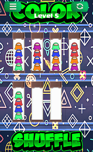 Color Shuffle Puzzle Game Screenshot 3