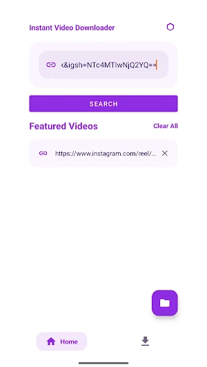 Instant Video Downloader Screenshot 1