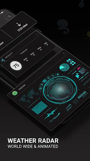 Accurate Weather Forecast Dark Sky Weather live Screenshot 2