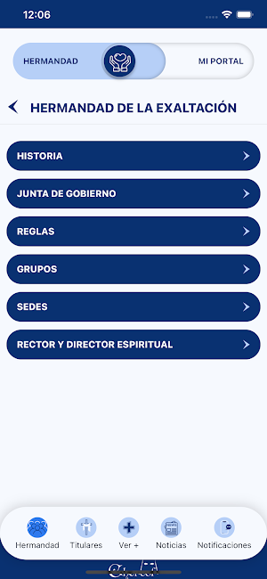 Hermandad de la Exaltación Screenshot 1