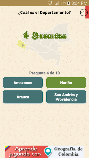 Geografía de Colombia Screenshot 1