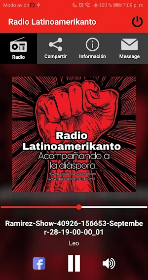 Radio Latinoamerikanto Screenshot 2