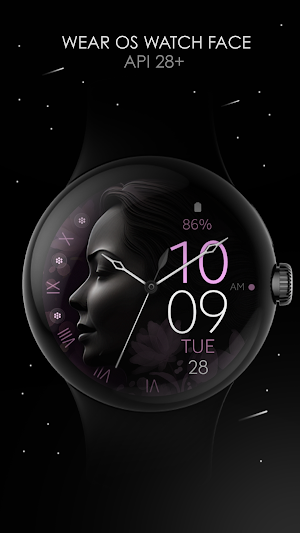 Women's Day elegant watch face Screenshot 0