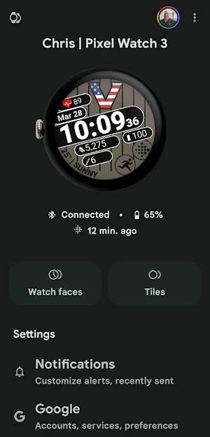 VandyBoys on WearOS Screenshot 0